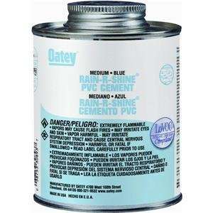  Oatey 30893 PVC Rain R Shine Cement, Blue, 16 Ounce