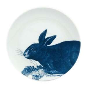  Caskata Rabbits Blue 6.25 in Canape Plates (Set of 6 