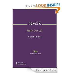 Study No. 25 Sheet Music Otakar Sevcik  Kindle Store