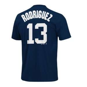  New York Yankees Alex Rodriguez MLB Player Name & Number T 