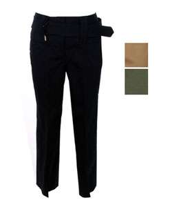 Larry Levine Ankle Length Pants  Overstock