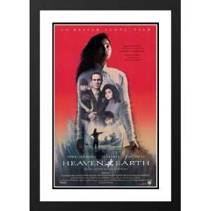 Heaven and Earth 20x26 Framed and Double Matted Movie Poster   Style B