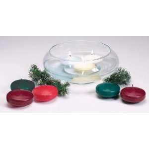    Unscented Floating Candle Disk 3 White (1149 61): Home & Kitchen