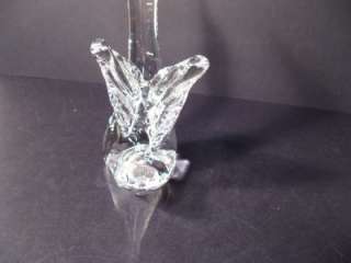 DAUM Art Glass DUCK LOON Figurine (Wings Extended)  