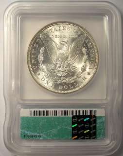 1891 S Morgan Silver Dollar ICG MS65   RARE Date ★  