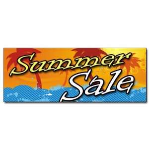  12 SUMMER SALE DECAL sticker store clearance Everything 