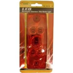   KL 15113R Red Rectangular LED Clearance/Side Marker Light: Automotive