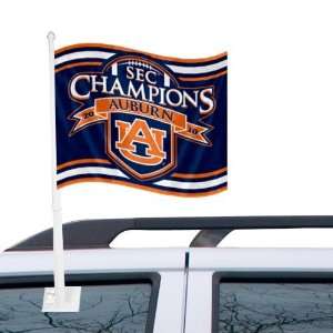  Auburn Tigers 11 x 14 Navy Blue 2010 SEC Champions Car 