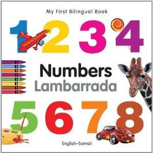   Book   Numbers (English Somali) [Board book] Milet Publishing Books