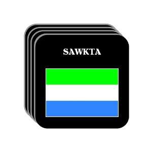 Sierra Leone   SAWKTA Set of 4 Mini Mousepad Coasters