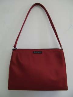 Kate Spade Purse: Red Fabric Shoulder Bag  