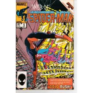  Web of Spider man #6 Comic 1st Series 1985 Everything 