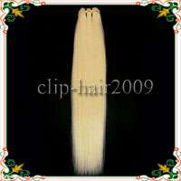 50Wide Human Hair Weft/Extensions#613,20length ,100g  