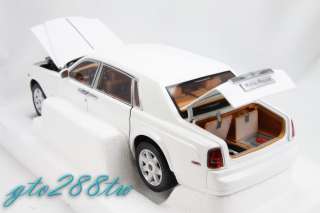 RR 1:18 scale Rolls Royce Phantom diecast model(Pure White) Limited 