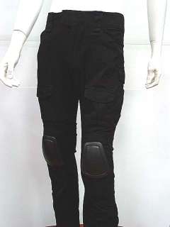 Airsoft Gen 2 Combat Pants & Knee Pads Black Sz 30  