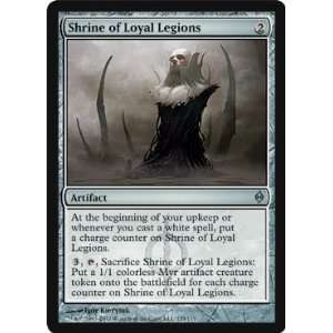   Shrine of Loyal Legions   New Phyrexia   FOIL Uncommon Toys & Games