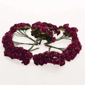  144pcs Mini Paper Rose Flower for Craft Wedding Favor 
