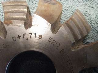 Butterfield Rock Island Involute Gear Cutter  