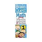 NEW Brain Quest Math Basics Grade 1   Martinelli, Marj