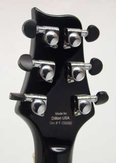 NEW Dillion DR1500QT Left Handed Electric Guitar   H/H   Trans Black 