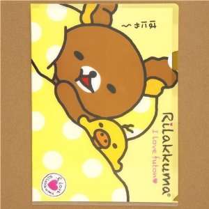    Rilakkuma bear and chick sleep A4 plastic file folder Toys & Games