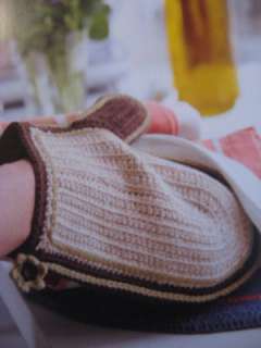 Crochet Rug Patterns Oven Mitt Slippers Home Decor Book  