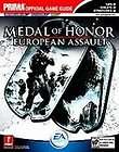 Medal Of Honor European Assault by Prima Temp Authors and David S. J 
