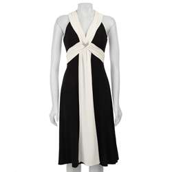 Jessica Howard Womens Colorblocked Jersey Dress  Overstock