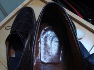 Brooks Brothers Alden Wing Tips Shell Cordovan, 10.5, Beautiful #8 