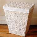 white bowed front wood laundry hamper with interior bag 1088 today $ 