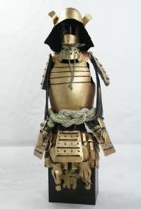Medieval Knight in Suit of Japanese Ninja Ronin Armor  