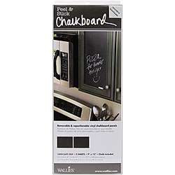   and Stick Slate Grey Chalkboard Panels (Pack of 2)  