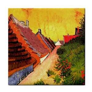  Street in Saintes Maries By Vincent Van Gogh Tile Trivet 