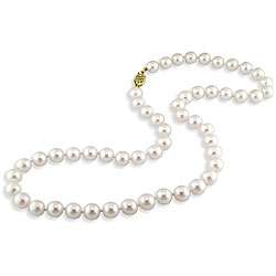   New York Pearls Cultured FW Pearl Necklace (7 7.5 mm)  