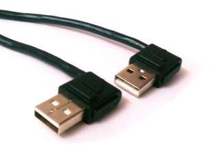 USB right & left Angled male to Female extension cable  