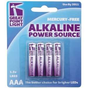  Lightwedge AAA Batteries, 4 Pack