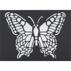 Stencil Butterfly Brass