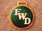 FWD Truck Tractor Co Trademark Logo Watch Fob FAT 1