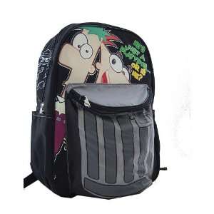    Phineas & Ferb 16 Inch Backpack   Garbage Pail Toys & Games