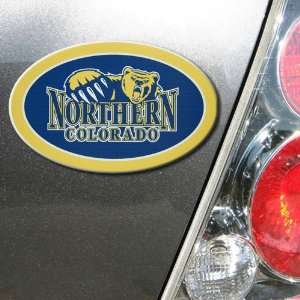 NCAA Northern Colorado Bears Oval Magnet:  Sports 