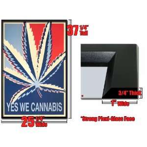   Yes We Cannabis Pot Poster Weed Marijuana Fr8920