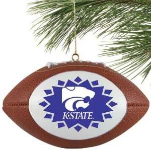  Kansas State Wildcats Mini Replica Football Ornament 