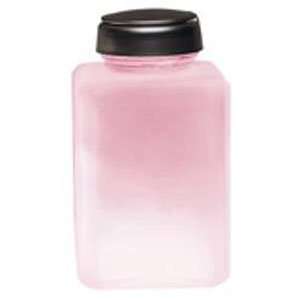   Pump Glass Bottle Pink Frosted 6 oz (Model 35381) Health & Personal