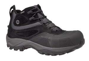 Merrell Men Waterproof Boots Whiteout XT6 Black 10.5  