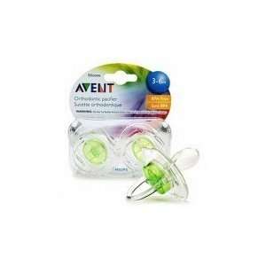   Philips Avent BPA Free Translucent Pacifier, 3 6 Months   green Baby
