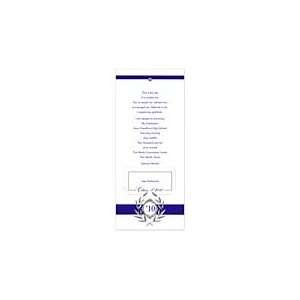   White & Blue Invitation Graduation Invitations