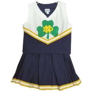 Notre Dame Fighting Irish NCAA Cheerdreamer Two Piece Uniform (8 Blue 