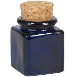  1.7oz. Royal Blue Glass Jar, small 