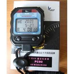 TF PC90 LCD Digital Sport 60 Memory Stopwatch  