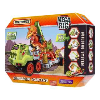 Matchbox Mega Rig Dinosaur Hunters 15+ Vehicle Combination Set  